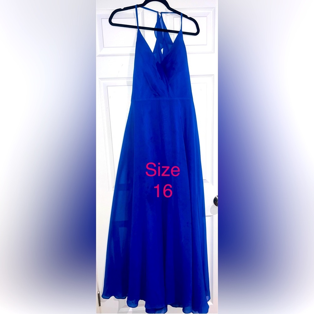 Royal Blue Prom Dress/ Bridesmaids Dress